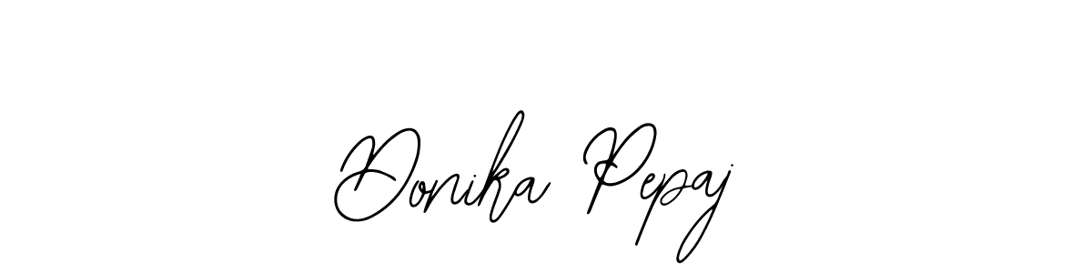 Create a beautiful signature design for name Donika Pepaj. With this signature (Bearetta-2O07w) fonts, you can make a handwritten signature for free. Donika Pepaj signature style 12 images and pictures png