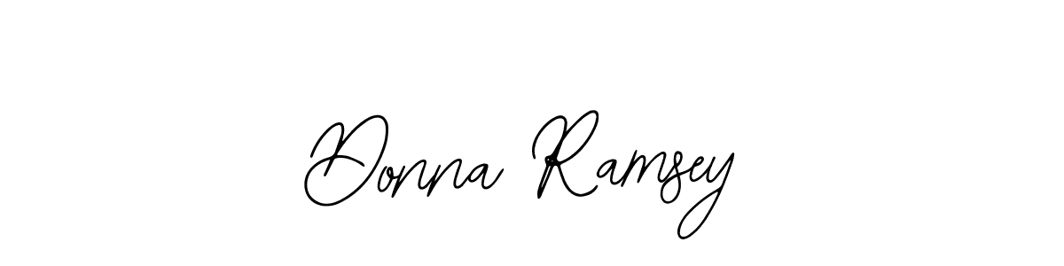 Donna Ramsey stylish signature style. Best Handwritten Sign (Bearetta-2O07w) for my name. Handwritten Signature Collection Ideas for my name Donna Ramsey. Donna Ramsey signature style 12 images and pictures png