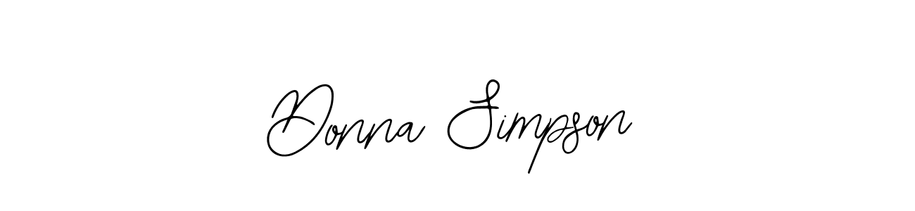 Similarly Bearetta-2O07w is the best handwritten signature design. Signature creator online .You can use it as an online autograph creator for name Donna Simpson. Donna Simpson signature style 12 images and pictures png