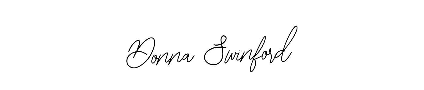 Donna Swinford stylish signature style. Best Handwritten Sign (Bearetta-2O07w) for my name. Handwritten Signature Collection Ideas for my name Donna Swinford. Donna Swinford signature style 12 images and pictures png