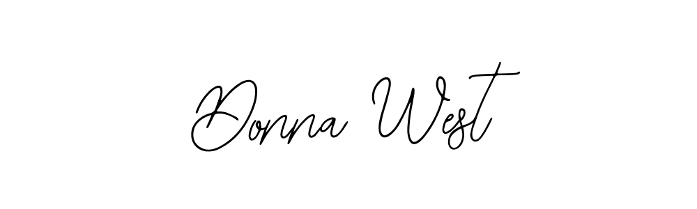Donna West stylish signature style. Best Handwritten Sign (Bearetta-2O07w) for my name. Handwritten Signature Collection Ideas for my name Donna West. Donna West signature style 12 images and pictures png