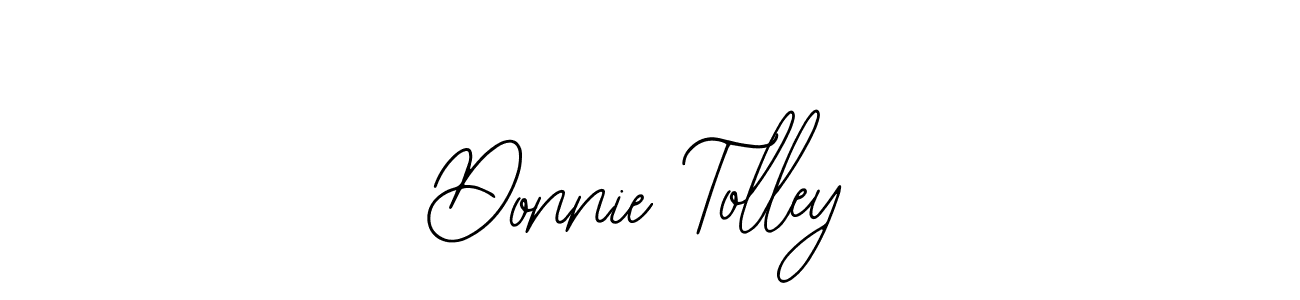 Bearetta-2O07w is a professional signature style that is perfect for those who want to add a touch of class to their signature. It is also a great choice for those who want to make their signature more unique. Get Donnie Tolley name to fancy signature for free. Donnie Tolley signature style 12 images and pictures png