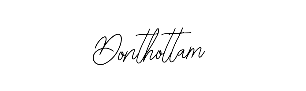 How to Draw Donthottam signature style? Bearetta-2O07w is a latest design signature styles for name Donthottam. Donthottam signature style 12 images and pictures png