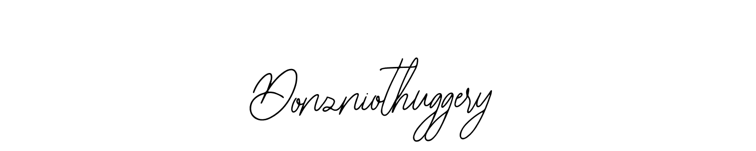 How to make Donzniothuggery name signature. Use Bearetta-2O07w style for creating short signs online. This is the latest handwritten sign. Donzniothuggery signature style 12 images and pictures png