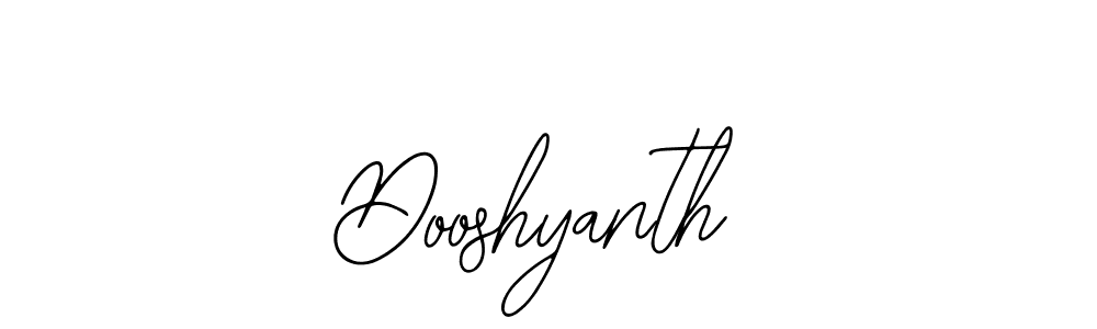 Make a beautiful signature design for name Dooshyanth. With this signature (Bearetta-2O07w) style, you can create a handwritten signature for free. Dooshyanth signature style 12 images and pictures png