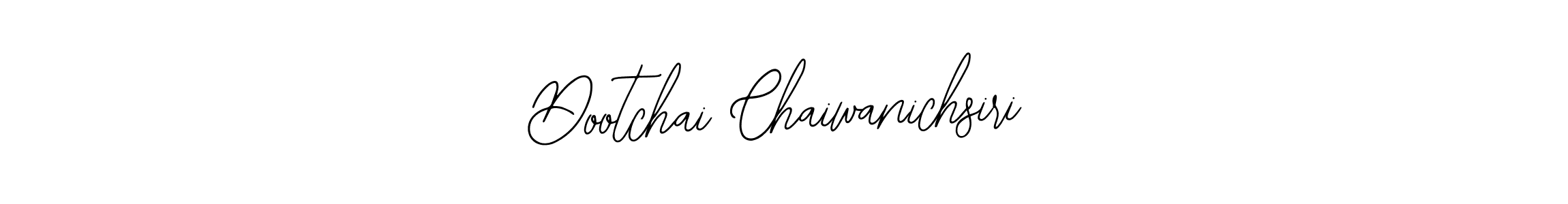 Use a signature maker to create a handwritten signature online. With this signature software, you can design (Bearetta-2O07w) your own signature for name Dootchai Chaiwanichsiri. Dootchai Chaiwanichsiri signature style 12 images and pictures png