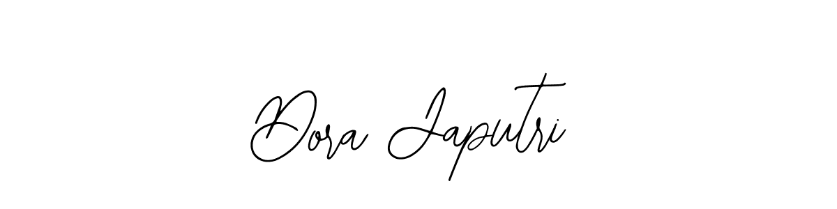 Use a signature maker to create a handwritten signature online. With this signature software, you can design (Bearetta-2O07w) your own signature for name Dora Japutri. Dora Japutri signature style 12 images and pictures png