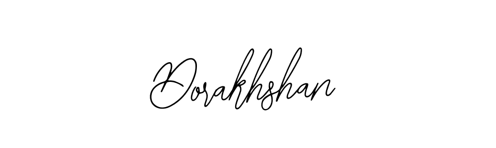 You should practise on your own different ways (Bearetta-2O07w) to write your name (Dorakhshan) in signature. don't let someone else do it for you. Dorakhshan signature style 12 images and pictures png