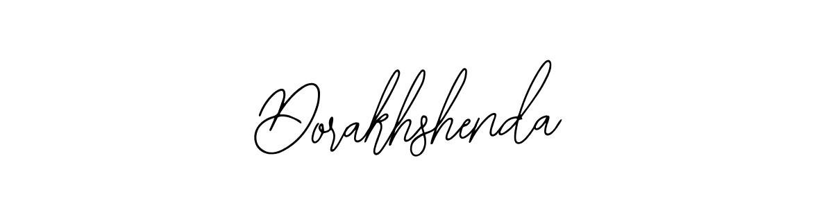 Design your own signature with our free online signature maker. With this signature software, you can create a handwritten (Bearetta-2O07w) signature for name Dorakhshenda. Dorakhshenda signature style 12 images and pictures png