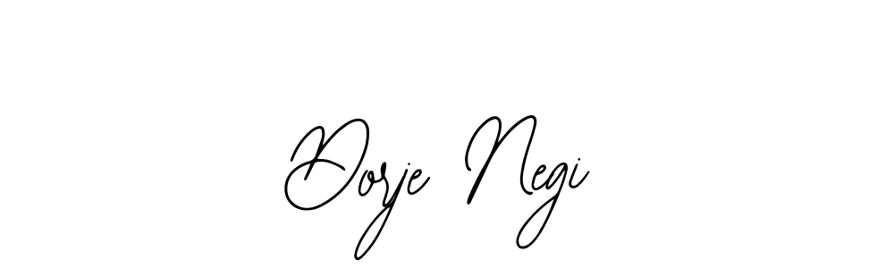 Use a signature maker to create a handwritten signature online. With this signature software, you can design (Bearetta-2O07w) your own signature for name Dorje Negi. Dorje Negi signature style 12 images and pictures png