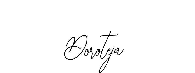 Use a signature maker to create a handwritten signature online. With this signature software, you can design (Bearetta-2O07w) your own signature for name Doroteja. Doroteja signature style 12 images and pictures png