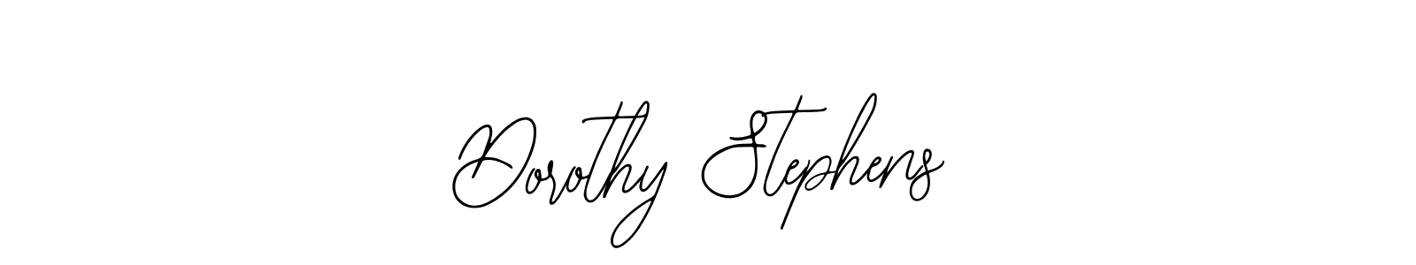 How to make Dorothy Stephens name signature. Use Bearetta-2O07w style for creating short signs online. This is the latest handwritten sign. Dorothy Stephens signature style 12 images and pictures png