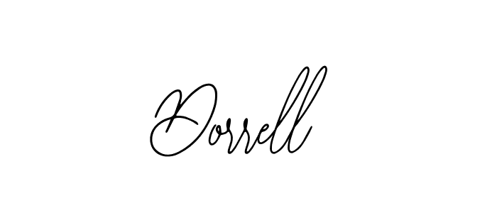 You should practise on your own different ways (Bearetta-2O07w) to write your name (Dorrell) in signature. don't let someone else do it for you. Dorrell signature style 12 images and pictures png