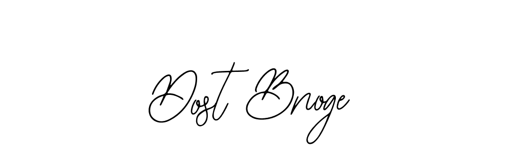 How to make Dost Bnoge signature? Bearetta-2O07w is a professional autograph style. Create handwritten signature for Dost Bnoge name. Dost Bnoge signature style 12 images and pictures png