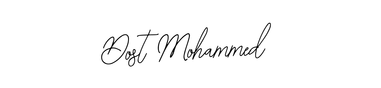 How to make Dost Mohammed signature? Bearetta-2O07w is a professional autograph style. Create handwritten signature for Dost Mohammed name. Dost Mohammed signature style 12 images and pictures png