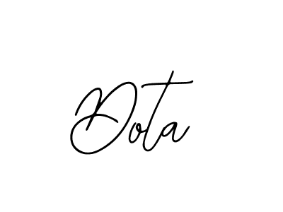 Make a beautiful signature design for name Dota. With this signature (Bearetta-2O07w) style, you can create a handwritten signature for free. Dota signature style 12 images and pictures png