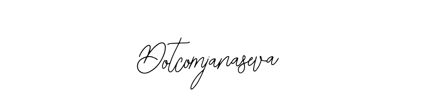 Create a beautiful signature design for name Dotcomjanaseva. With this signature (Bearetta-2O07w) fonts, you can make a handwritten signature for free. Dotcomjanaseva signature style 12 images and pictures png