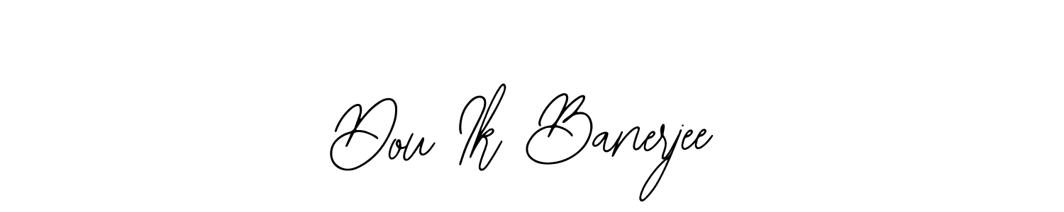 Make a beautiful signature design for name Dou Ik Banerjee. With this signature (Bearetta-2O07w) style, you can create a handwritten signature for free. Dou Ik Banerjee signature style 12 images and pictures png