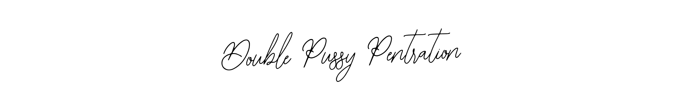 How to Draw Double Pussy Pentration signature style? Bearetta-2O07w is a latest design signature styles for name Double Pussy Pentration. Double Pussy Pentration signature style 12 images and pictures png