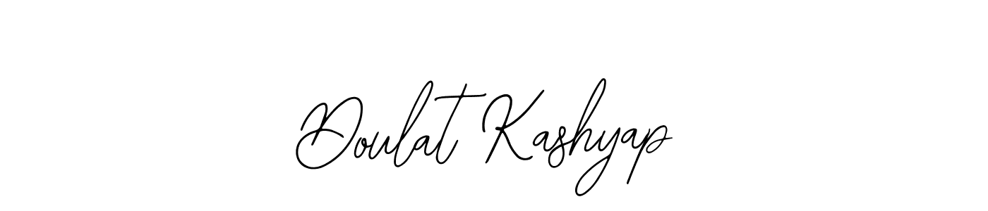 Use a signature maker to create a handwritten signature online. With this signature software, you can design (Bearetta-2O07w) your own signature for name Doulat Kashyap. Doulat Kashyap signature style 12 images and pictures png