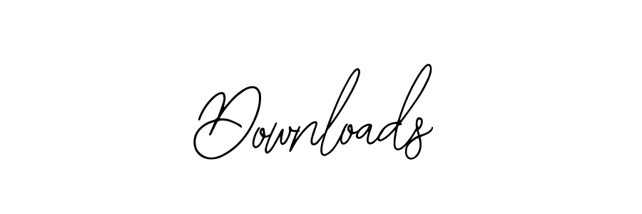 This is the best signature style for the Downloads name. Also you like these signature font (Bearetta-2O07w). Mix name signature. Downloads signature style 12 images and pictures png