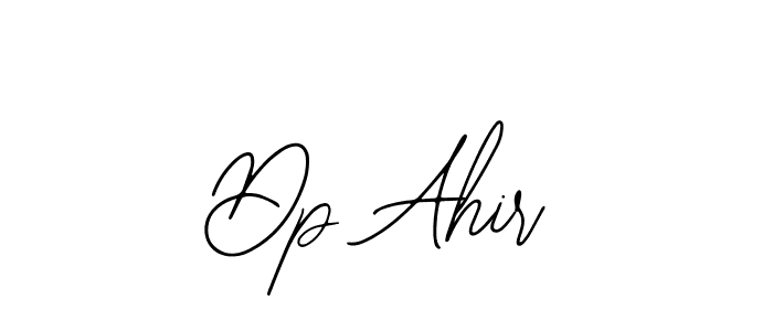 You can use this online signature creator to create a handwritten signature for the name Dp Ahir. This is the best online autograph maker. Dp Ahir signature style 12 images and pictures png