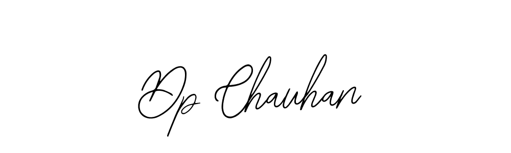 How to make Dp Chauhan name signature. Use Bearetta-2O07w style for creating short signs online. This is the latest handwritten sign. Dp Chauhan signature style 12 images and pictures png