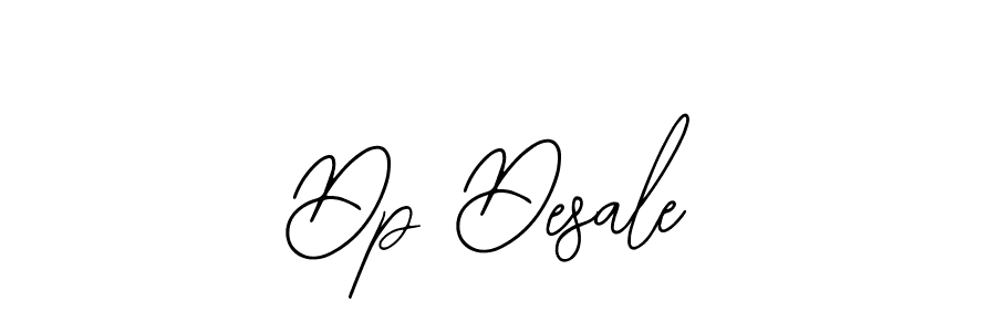 It looks lik you need a new signature style for name Dp Desale. Design unique handwritten (Bearetta-2O07w) signature with our free signature maker in just a few clicks. Dp Desale signature style 12 images and pictures png