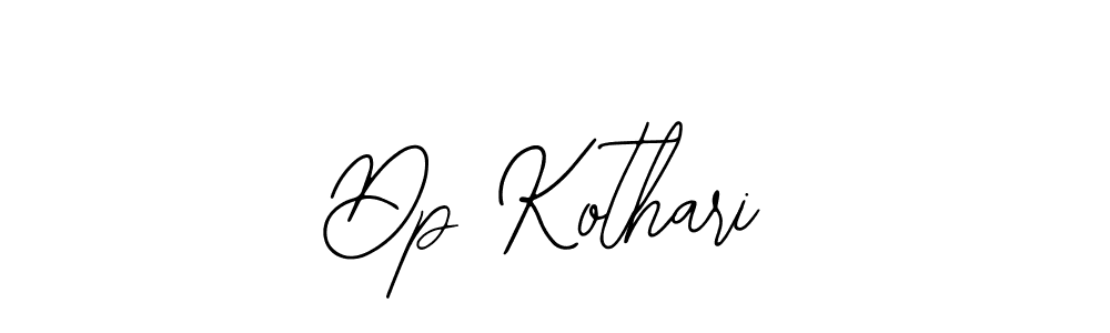 if you are searching for the best signature style for your name Dp Kothari. so please give up your signature search. here we have designed multiple signature styles  using Bearetta-2O07w. Dp Kothari signature style 12 images and pictures png