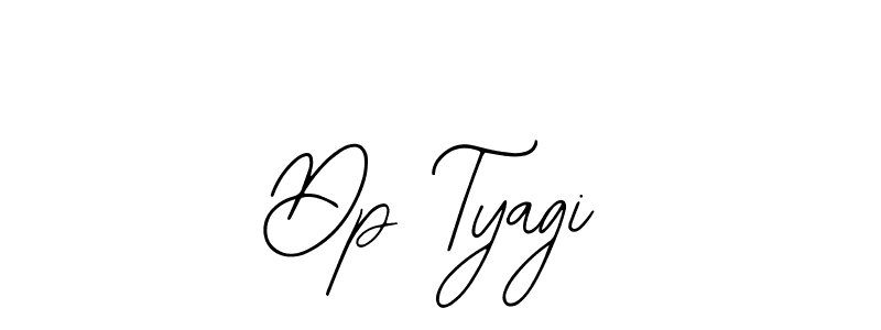 How to make Dp Tyagi name signature. Use Bearetta-2O07w style for creating short signs online. This is the latest handwritten sign. Dp Tyagi signature style 12 images and pictures png