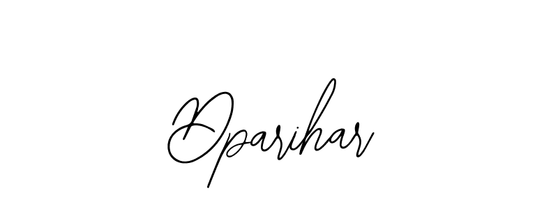 Use a signature maker to create a handwritten signature online. With this signature software, you can design (Bearetta-2O07w) your own signature for name Dparihar. Dparihar signature style 12 images and pictures png