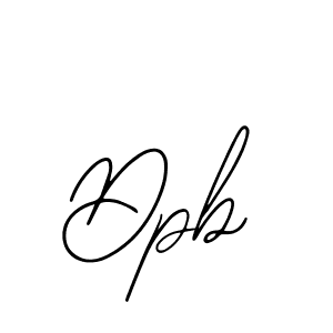 Create a beautiful signature design for name Dpb. With this signature (Bearetta-2O07w) fonts, you can make a handwritten signature for free. Dpb signature style 12 images and pictures png