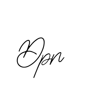 Dpn stylish signature style. Best Handwritten Sign (Bearetta-2O07w) for my name. Handwritten Signature Collection Ideas for my name Dpn. Dpn signature style 12 images and pictures png