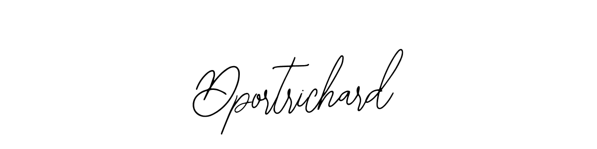 Also You can easily find your signature by using the search form. We will create Dportrichard name handwritten signature images for you free of cost using Bearetta-2O07w sign style. Dportrichard signature style 12 images and pictures png