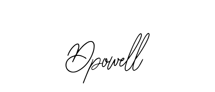 Use a signature maker to create a handwritten signature online. With this signature software, you can design (Bearetta-2O07w) your own signature for name Dpowell. Dpowell signature style 12 images and pictures png