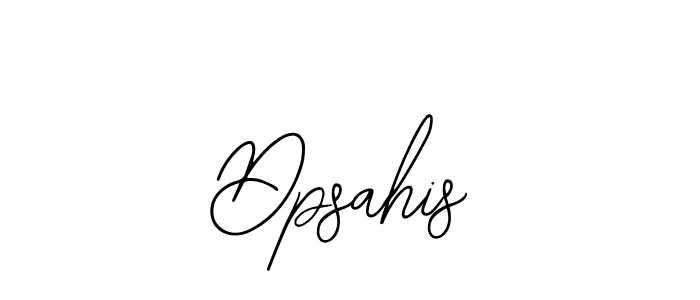 How to make Dpsahis name signature. Use Bearetta-2O07w style for creating short signs online. This is the latest handwritten sign. Dpsahis signature style 12 images and pictures png