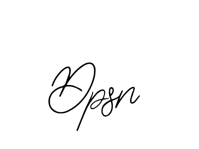 Also You can easily find your signature by using the search form. We will create Dpsn name handwritten signature images for you free of cost using Bearetta-2O07w sign style. Dpsn signature style 12 images and pictures png