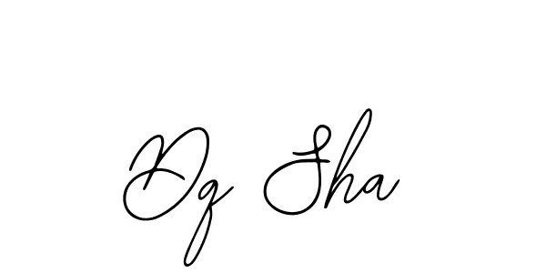 You should practise on your own different ways (Bearetta-2O07w) to write your name (Dq Sha) in signature. don't let someone else do it for you. Dq Sha signature style 12 images and pictures png