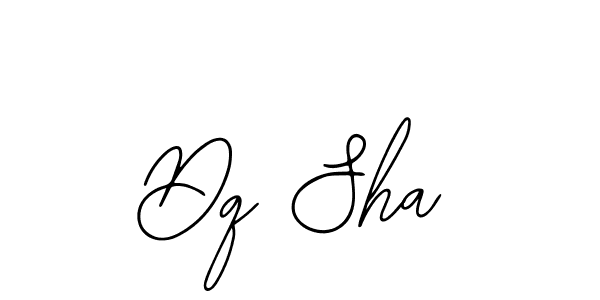 You should practise on your own different ways (Bearetta-2O07w) to write your name (Dq Sha) in signature. don't let someone else do it for you. Dq Sha signature style 12 images and pictures png