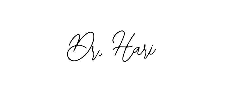 How to make Dr, Hari signature? Bearetta-2O07w is a professional autograph style. Create handwritten signature for Dr, Hari name. Dr, Hari signature style 12 images and pictures png