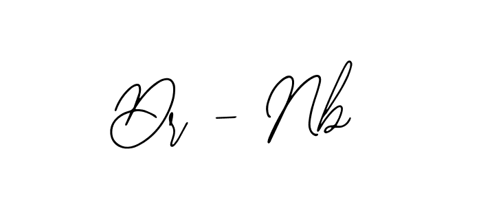Similarly Bearetta-2O07w is the best handwritten signature design. Signature creator online .You can use it as an online autograph creator for name Dr - Nb. Dr - Nb signature style 12 images and pictures png