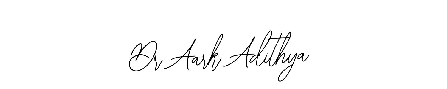 Also You can easily find your signature by using the search form. We will create Dr Aark Adithya name handwritten signature images for you free of cost using Bearetta-2O07w sign style. Dr Aark Adithya signature style 12 images and pictures png