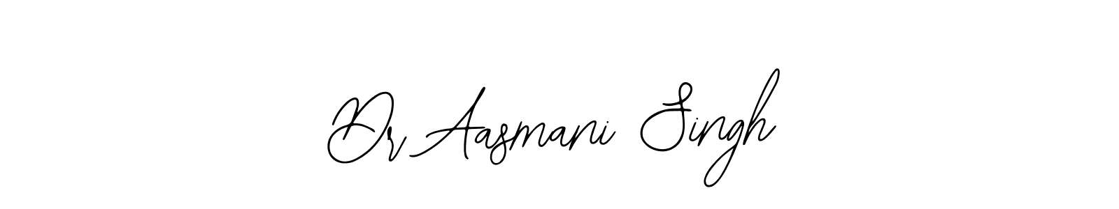 Also You can easily find your signature by using the search form. We will create Dr Aasmani Singh name handwritten signature images for you free of cost using Bearetta-2O07w sign style. Dr Aasmani Singh signature style 12 images and pictures png