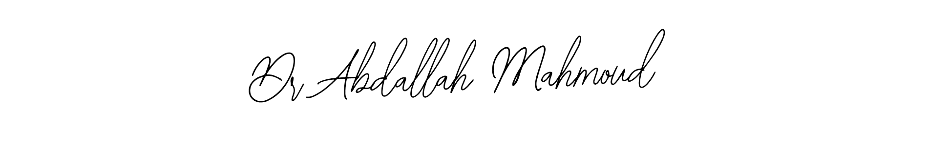 Also You can easily find your signature by using the search form. We will create Dr Abdallah Mahmoud name handwritten signature images for you free of cost using Bearetta-2O07w sign style. Dr Abdallah Mahmoud signature style 12 images and pictures png