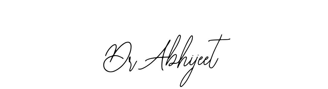 Design your own signature with our free online signature maker. With this signature software, you can create a handwritten (Bearetta-2O07w) signature for name Dr Abhijeet. Dr Abhijeet signature style 12 images and pictures png