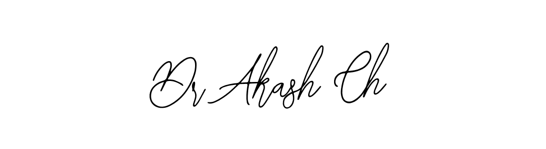The best way (Bearetta-2O07w) to make a short signature is to pick only two or three words in your name. The name Dr Akash Ch include a total of six letters. For converting this name. Dr Akash Ch signature style 12 images and pictures png