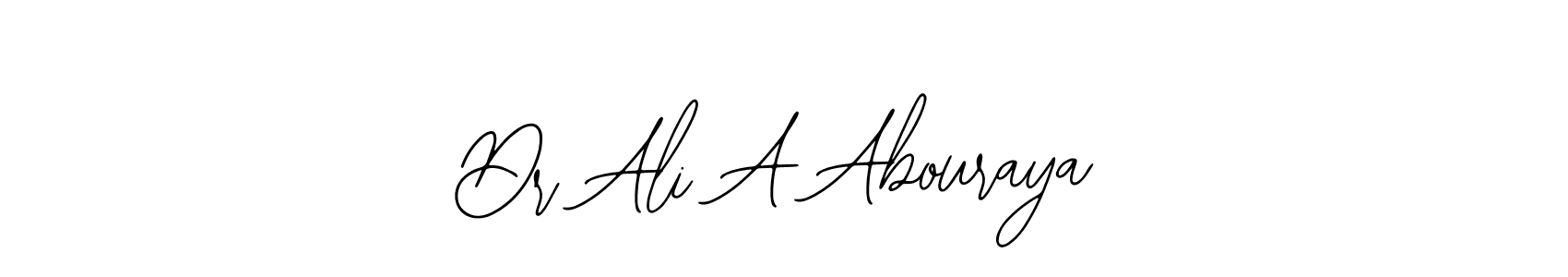 Make a beautiful signature design for name Dr Ali A Abouraya. Use this online signature maker to create a handwritten signature for free. Dr Ali A Abouraya signature style 12 images and pictures png