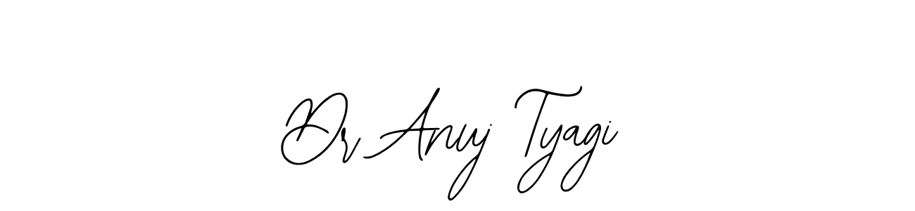 Dr Anuj Tyagi stylish signature style. Best Handwritten Sign (Bearetta-2O07w) for my name. Handwritten Signature Collection Ideas for my name Dr Anuj Tyagi. Dr Anuj Tyagi signature style 12 images and pictures png