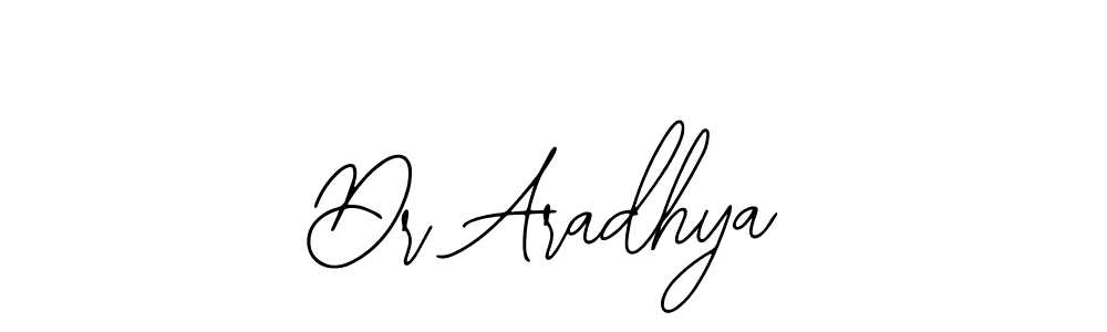 Bearetta-2O07w is a professional signature style that is perfect for those who want to add a touch of class to their signature. It is also a great choice for those who want to make their signature more unique. Get Dr Aradhya name to fancy signature for free. Dr Aradhya signature style 12 images and pictures png