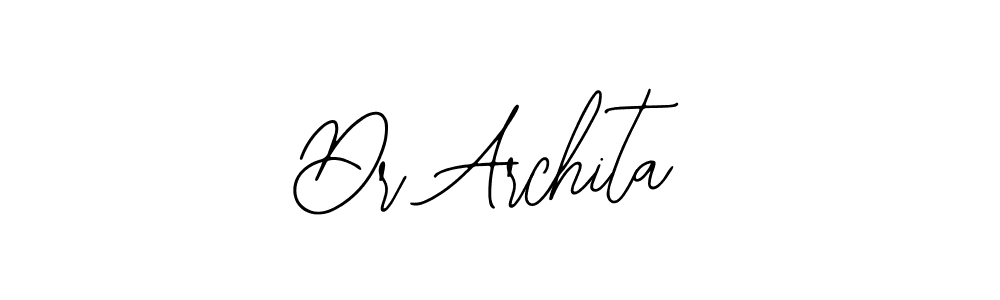 Also we have Dr Archita name is the best signature style. Create professional handwritten signature collection using Bearetta-2O07w autograph style. Dr Archita signature style 12 images and pictures png